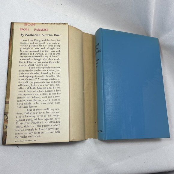 Escape from Paradise by Katharine Newlin Burt Sears Readers Club Vintage Book - Picture 4 of 12